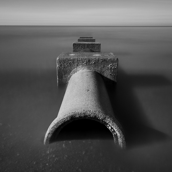 ASPIRATION - Plage du Vicq - Manche - France 2018 - Réalisation au reflex numérique - Pose longue - Photographie N° PL 02